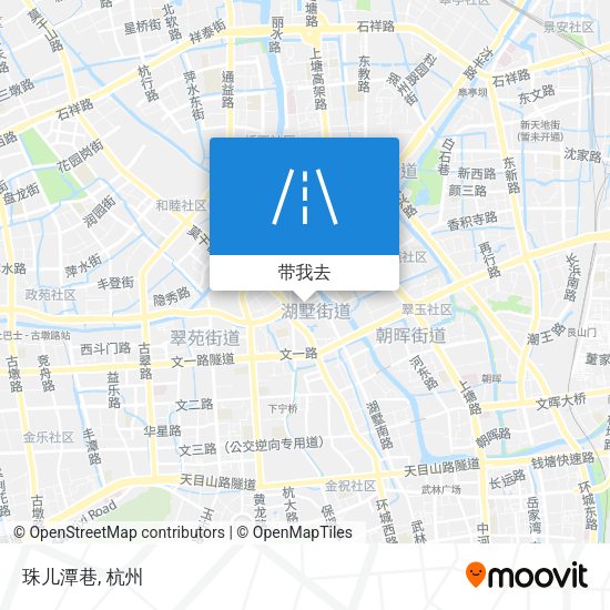 珠儿潭巷地图