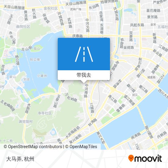 大马弄地图