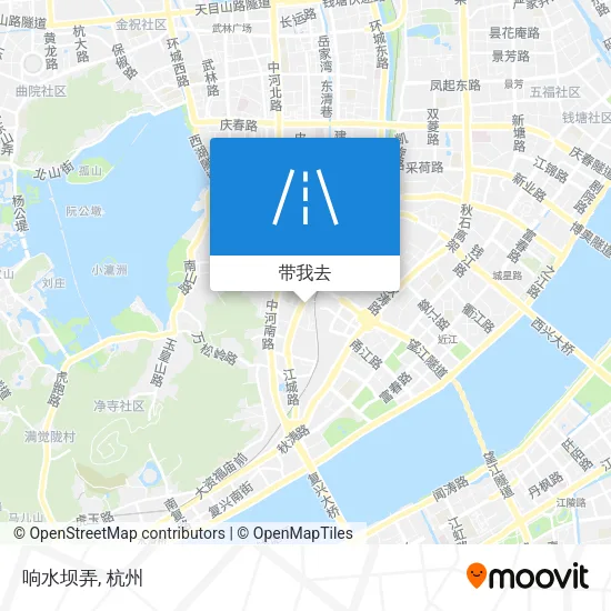 响水坝弄地图
