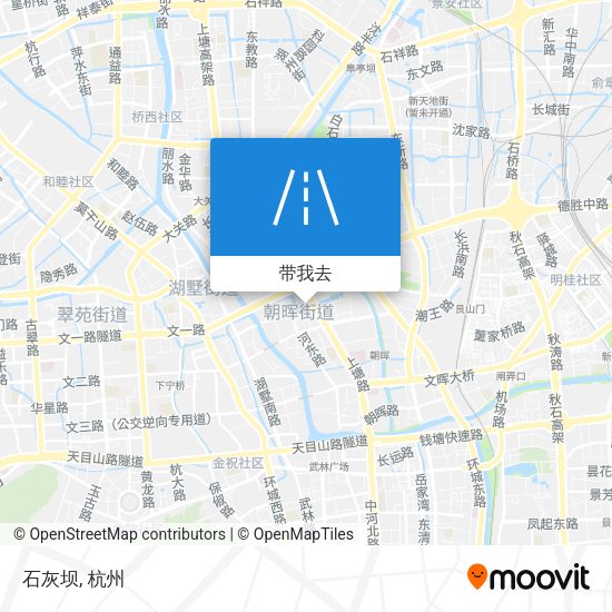 石灰坝地图