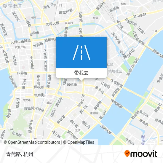 青莼路地图