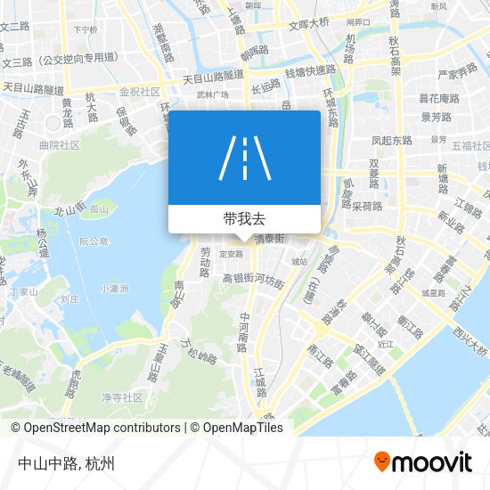 中山中路地图