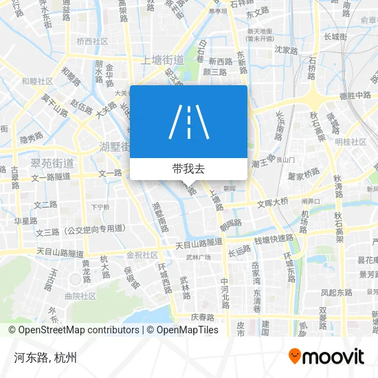河东路地图