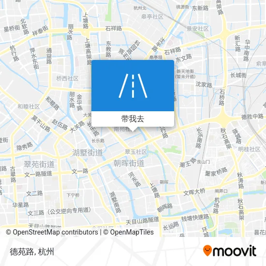 德苑路地图