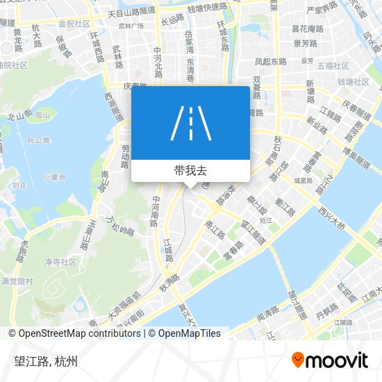 望江路地图