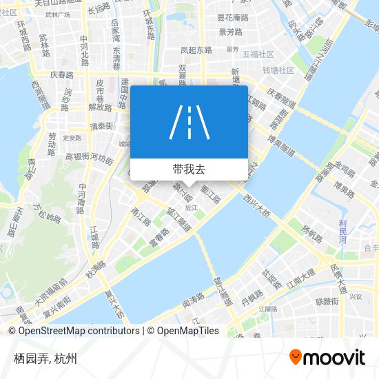 栖园弄地图