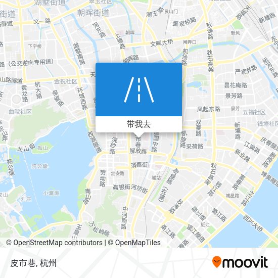 皮市巷地图