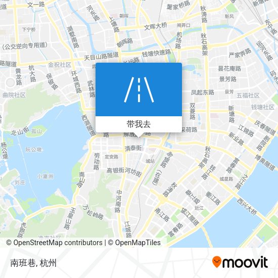 南班巷地图