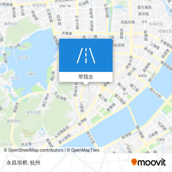 永昌坝桥地图