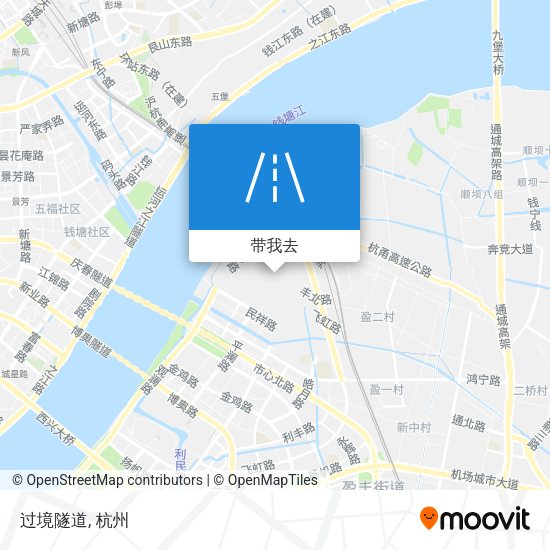 过境隧道地图