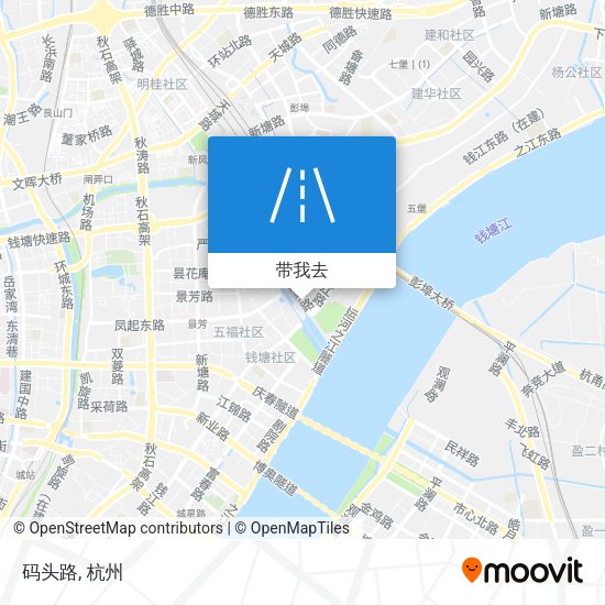 码头路地图