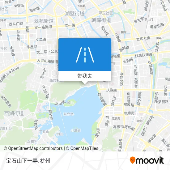 宝石山下一弄地图