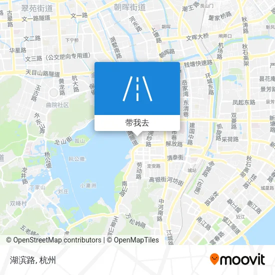 湖滨路地图