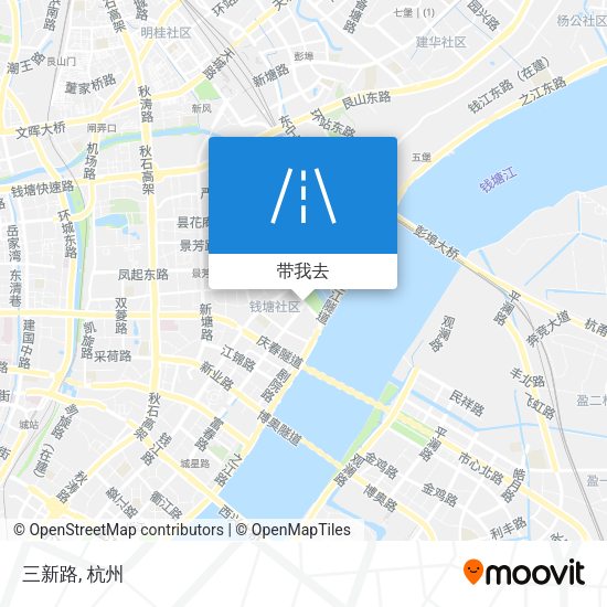 三新路地图