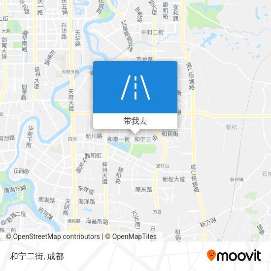 和宁二街地图