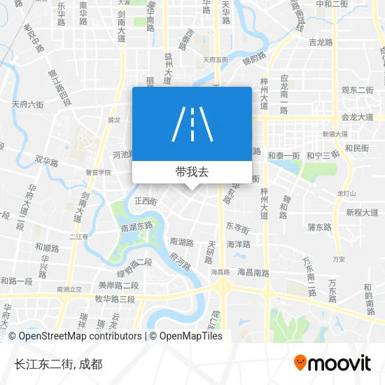 长江东二街地图