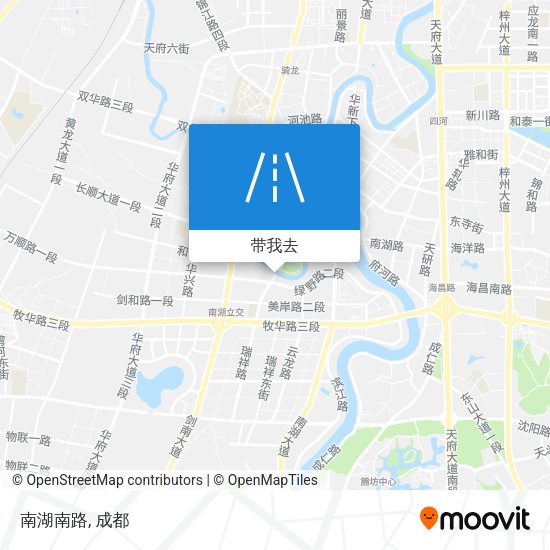 南湖南路地图