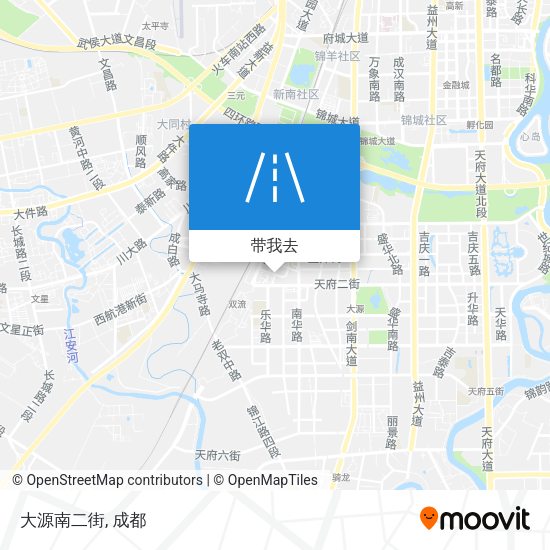 大源南二街地图