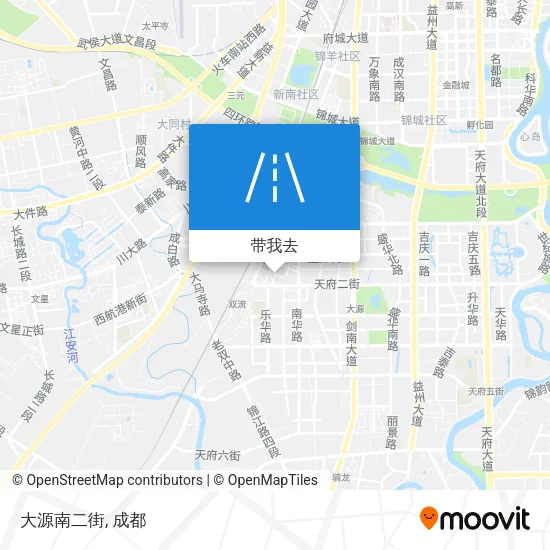 大源南二街地图