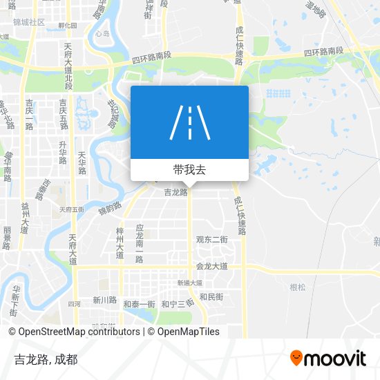 吉龙路地图