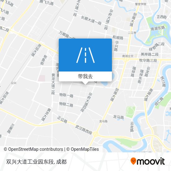 双兴大道工业园东段地图