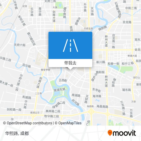 华熙路地图