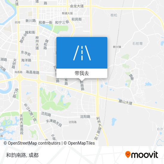 和韵南路地图