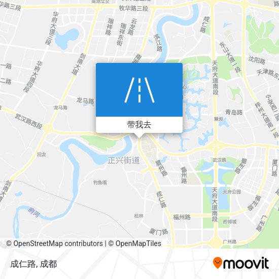 成仁路地图