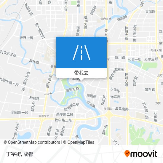丁字街地图