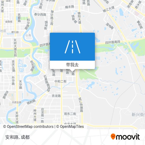 安和路地图