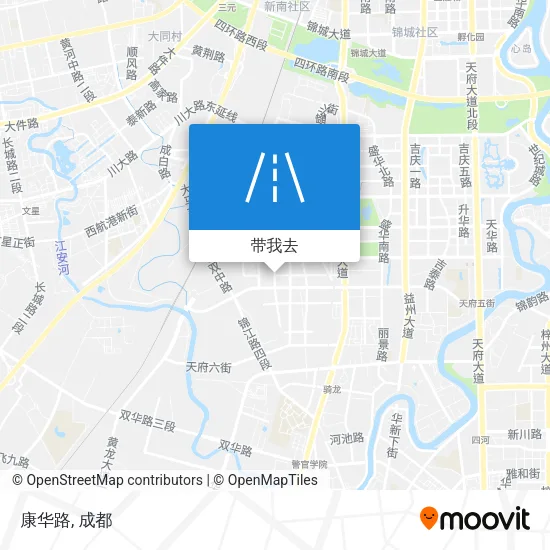 康华路地图