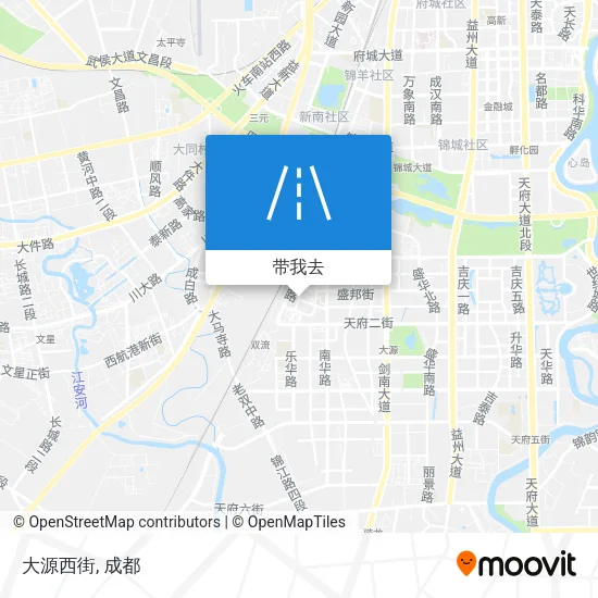 大源西街地图