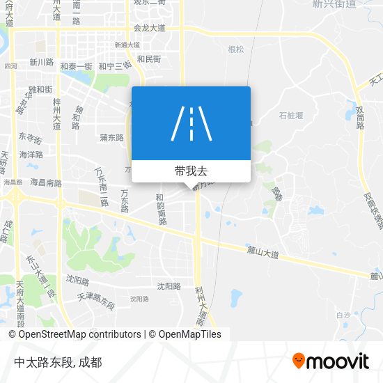 中太路东段地图
