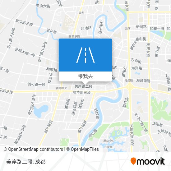 美岸路二段地图
