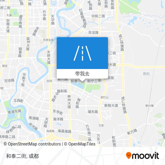和泰二街地图