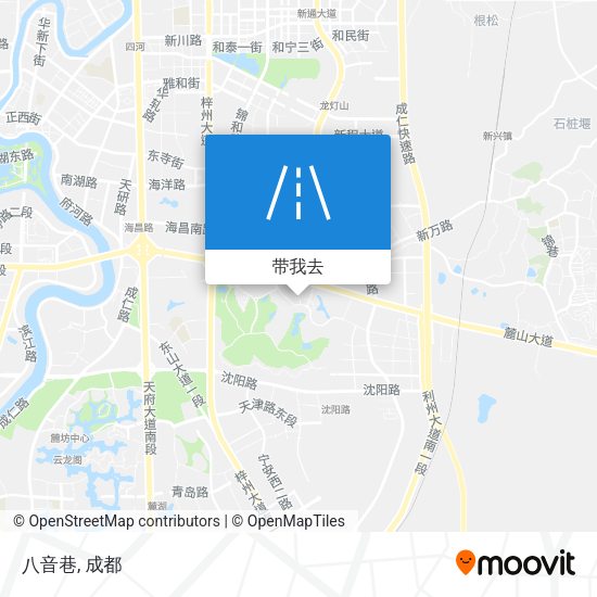 八音巷地图