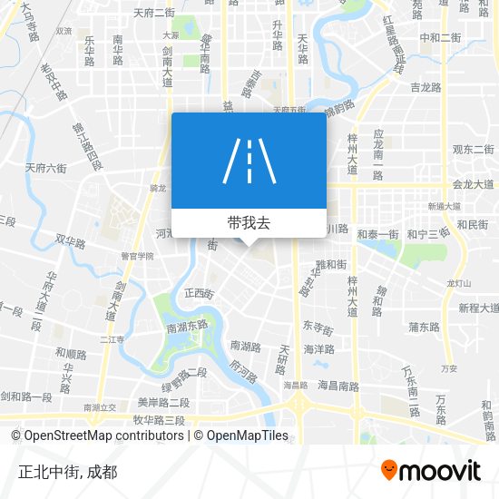 正北中街地图