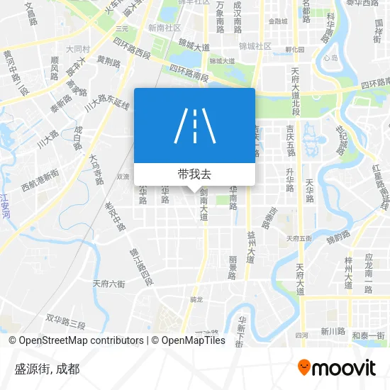 盛源街地图