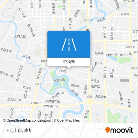 正北上街地图