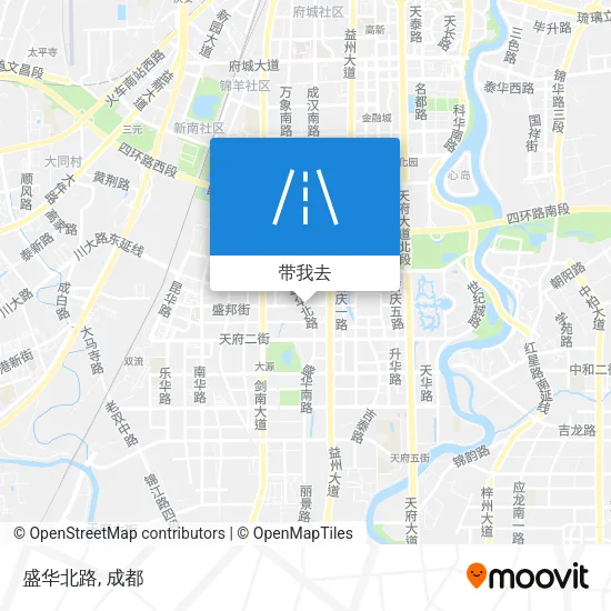 盛华北路地图