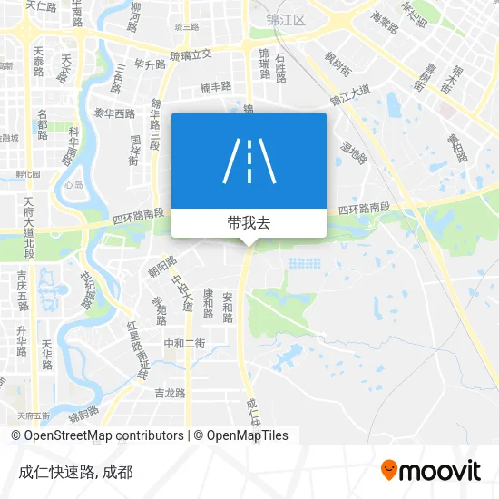 成仁快速路地图