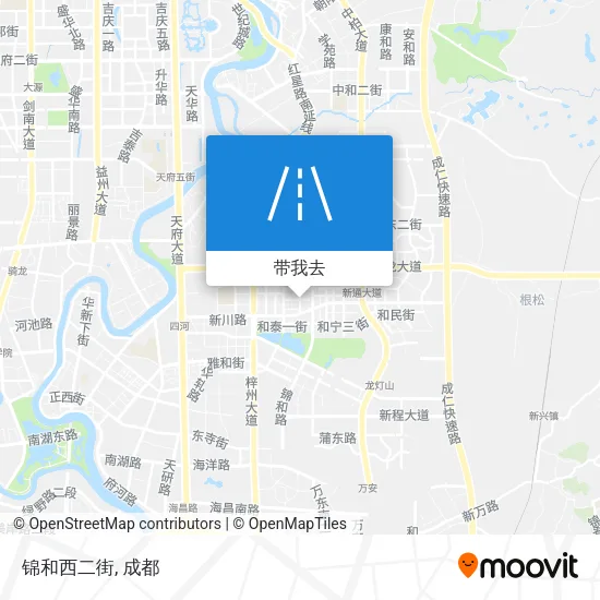 锦和西二街地图