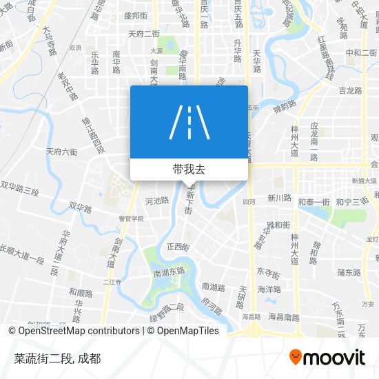 菜蔬街二段地图