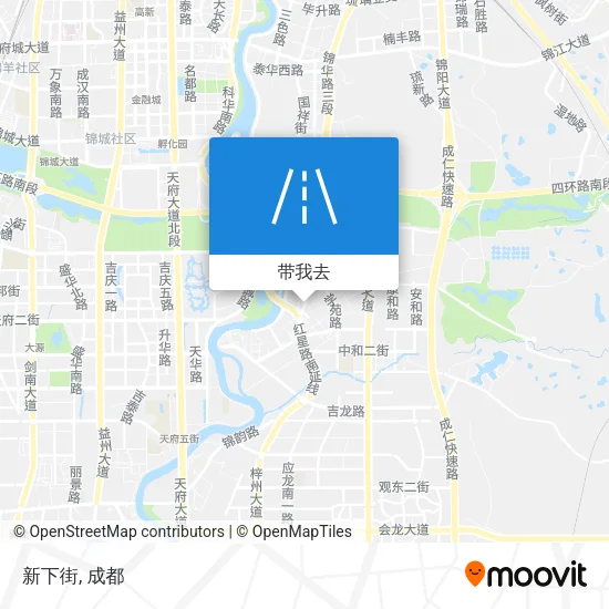 新下街地图