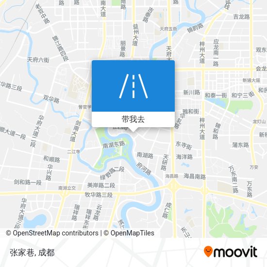 张家巷地图