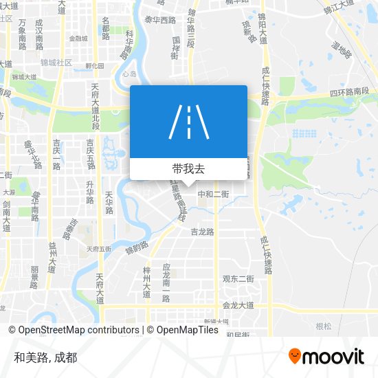 和美路地图