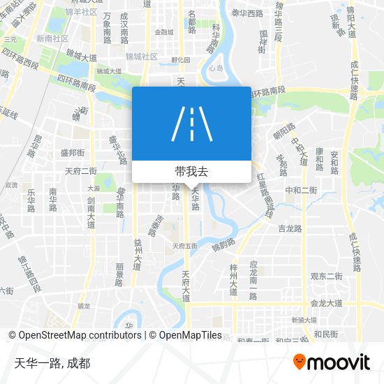 天华一路地图