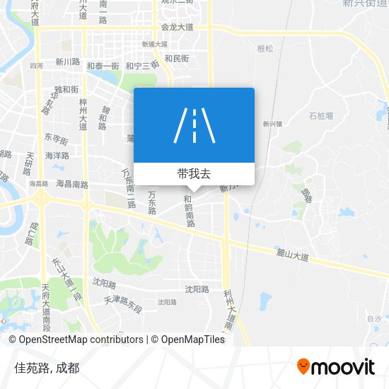 佳苑路地图