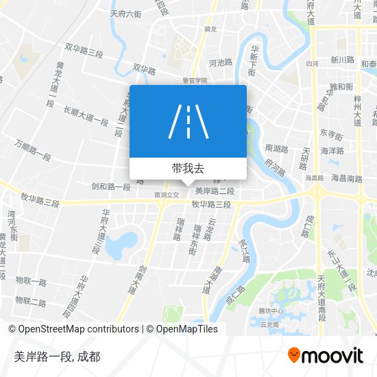 美岸路一段地图
