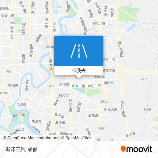 新泽三路地图